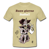 Moka Kaffee T-shirts Italien